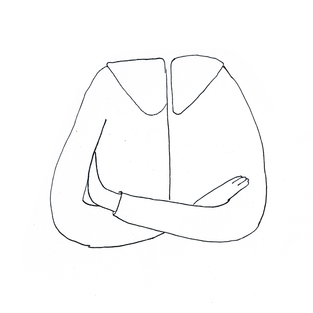 crossed arms