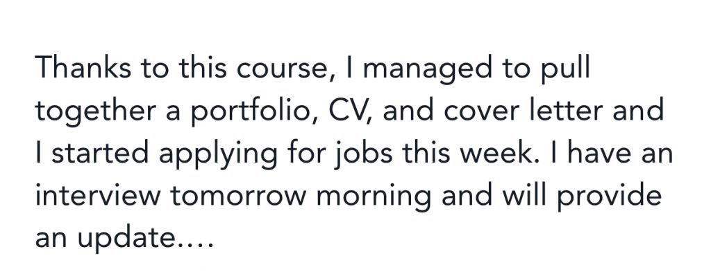 Client Testimonial